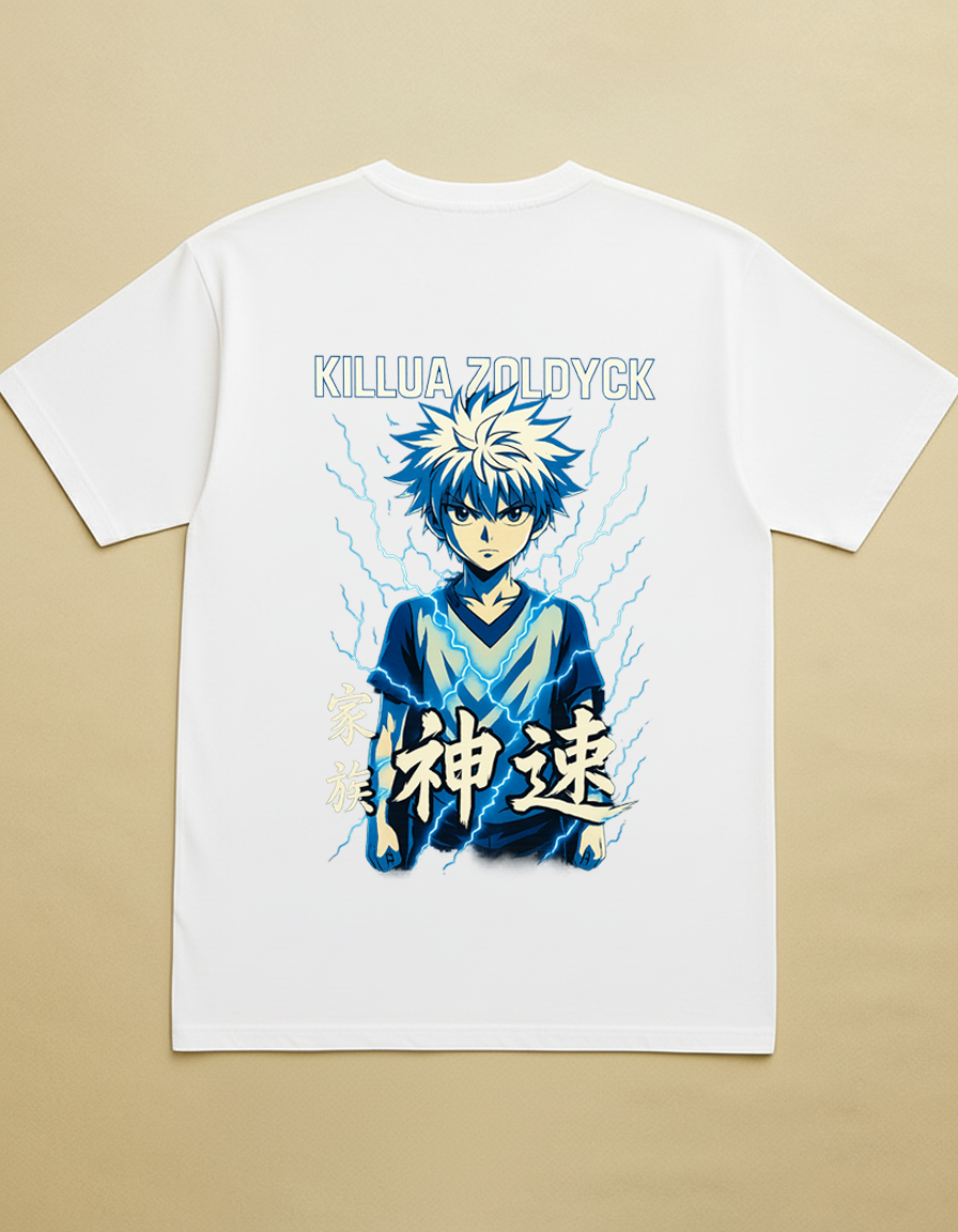 Killua White T-shirt