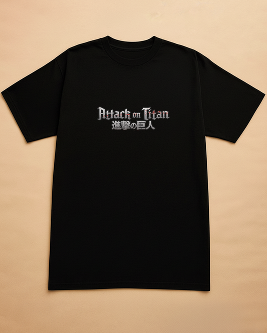 Attack on Titan Black T-shirt