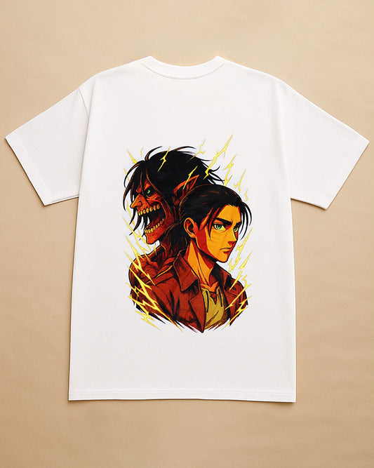 Attack on Titan White T-shirt