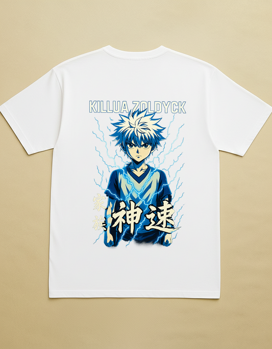 Killua White T-shirt